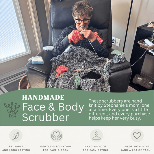 Handmade Face & Body Scrubber