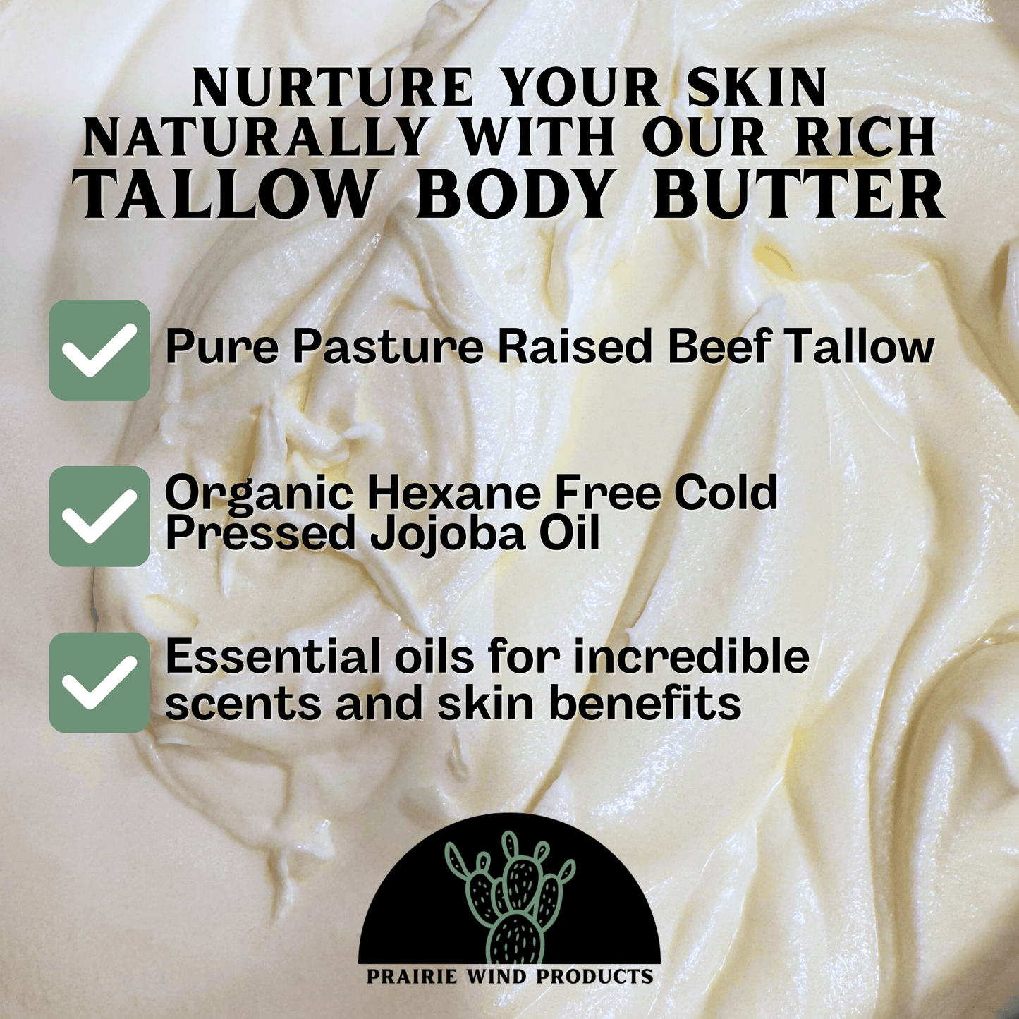 Tallow Body Butter - Lavender