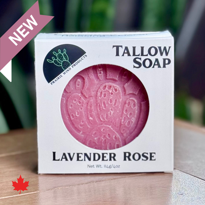 Savon au suif, eucalyptus et lavande