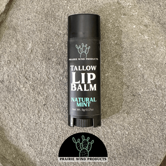 Tallow Lip Balm - Natural Mint