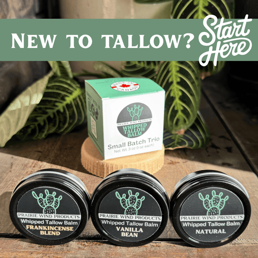 Whipped Tallow Balm Small Batch Trio