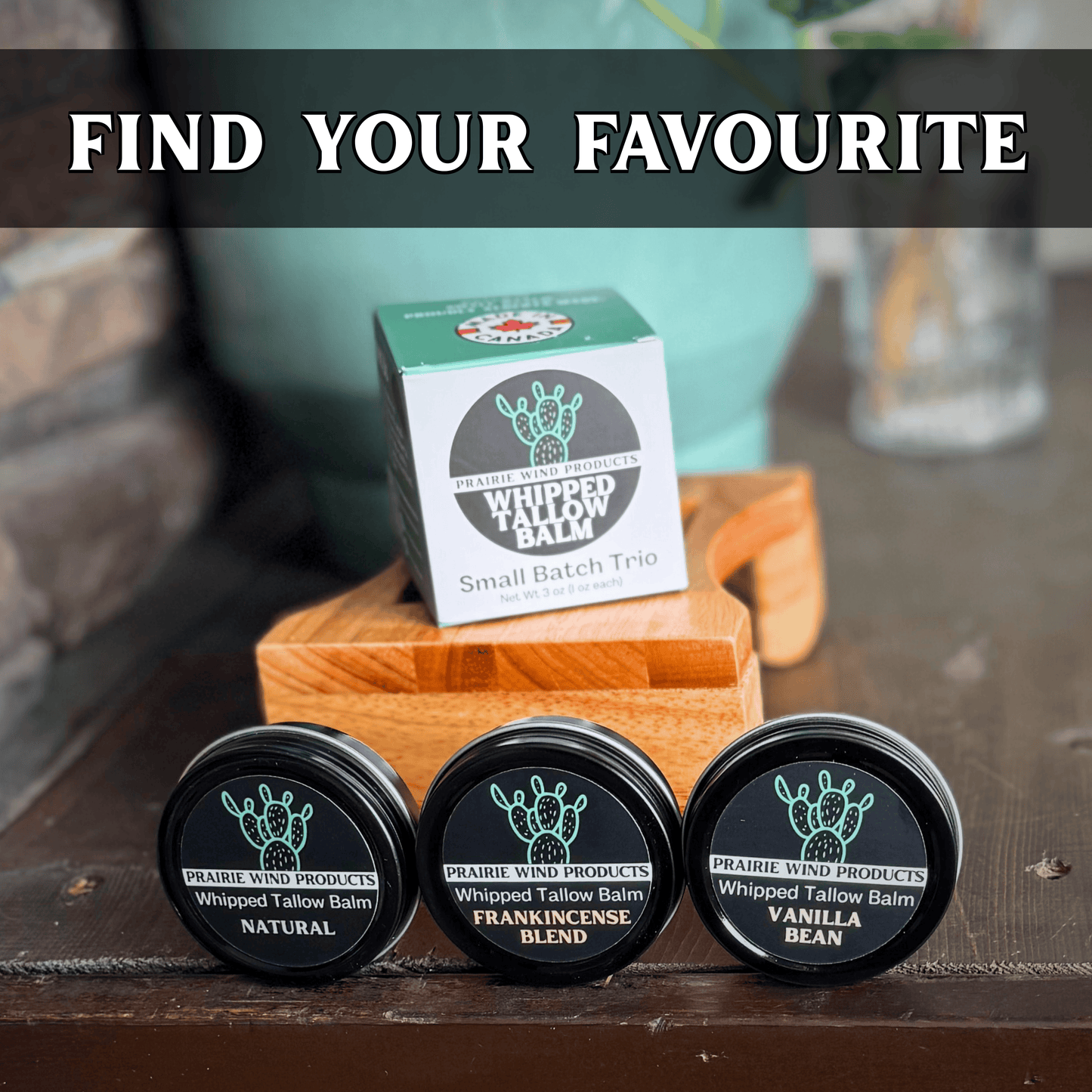 Whipped Tallow Balm- Small Batch Trio