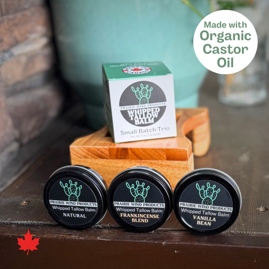 Whipped Tallow Balm- Small Batch Trio