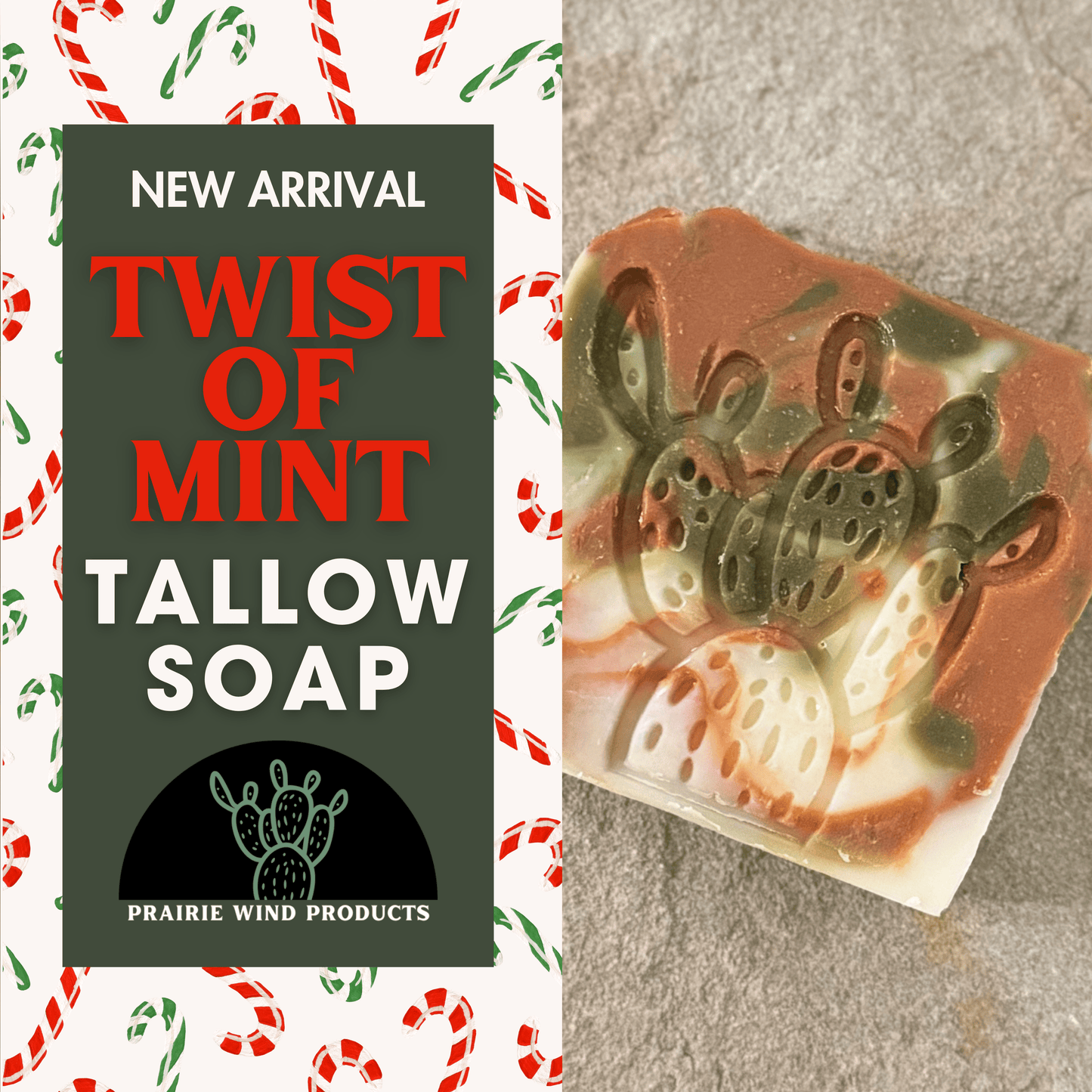 Twist of Mint Tallow Soap