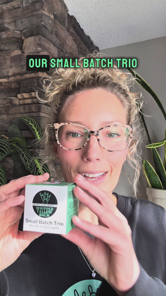 Whipped Tallow Balm Small Batch Trio