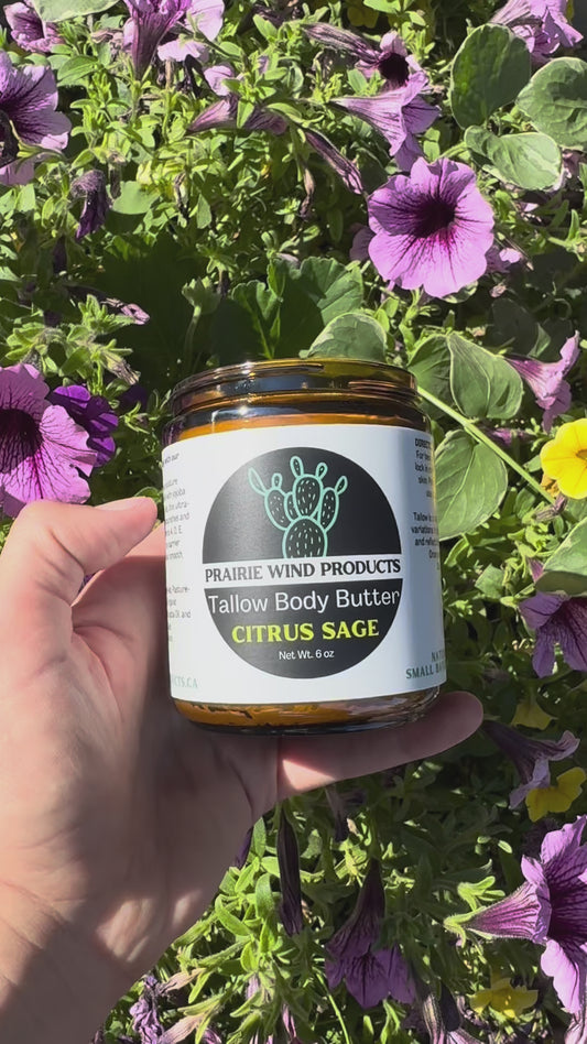 Tallow Body Butter - Citrus Sage