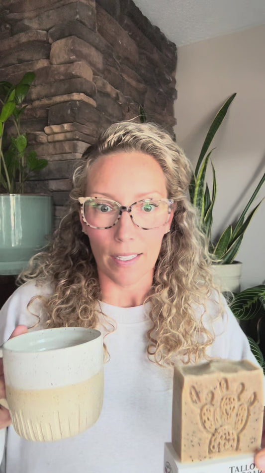 Coffee Scrub Tallow Soap